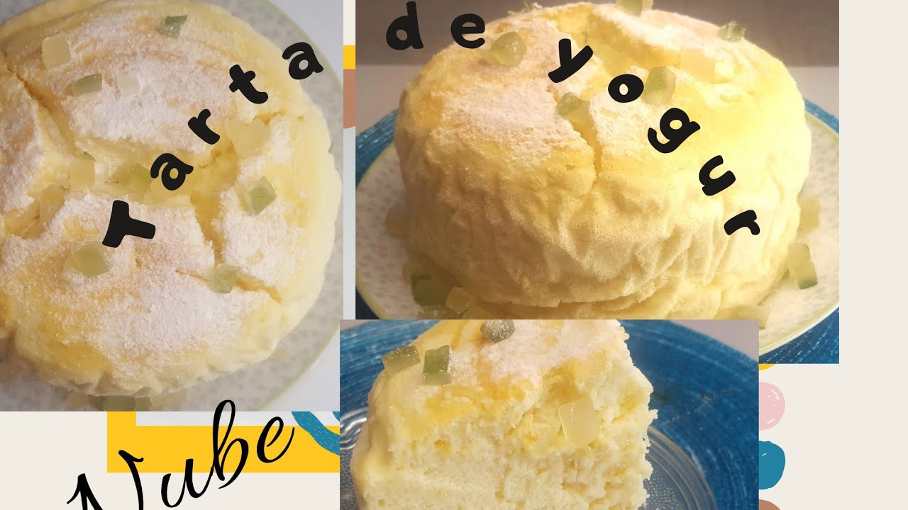 #bizcocho japonés de yogur y limón/yogur \u0026 limón Japanese cake😋😍