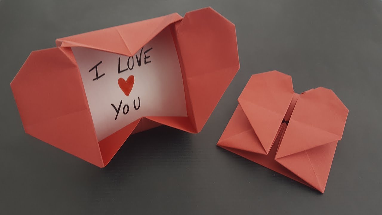 💖 Cajita de CORAZÓN de papel Origami FÁCIL ✅ | Papiroflexia PASO A PASO