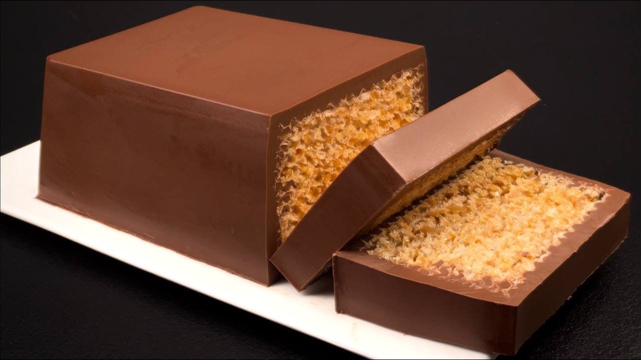 Cake Kitkat, with your own hands! You will love this dessert!