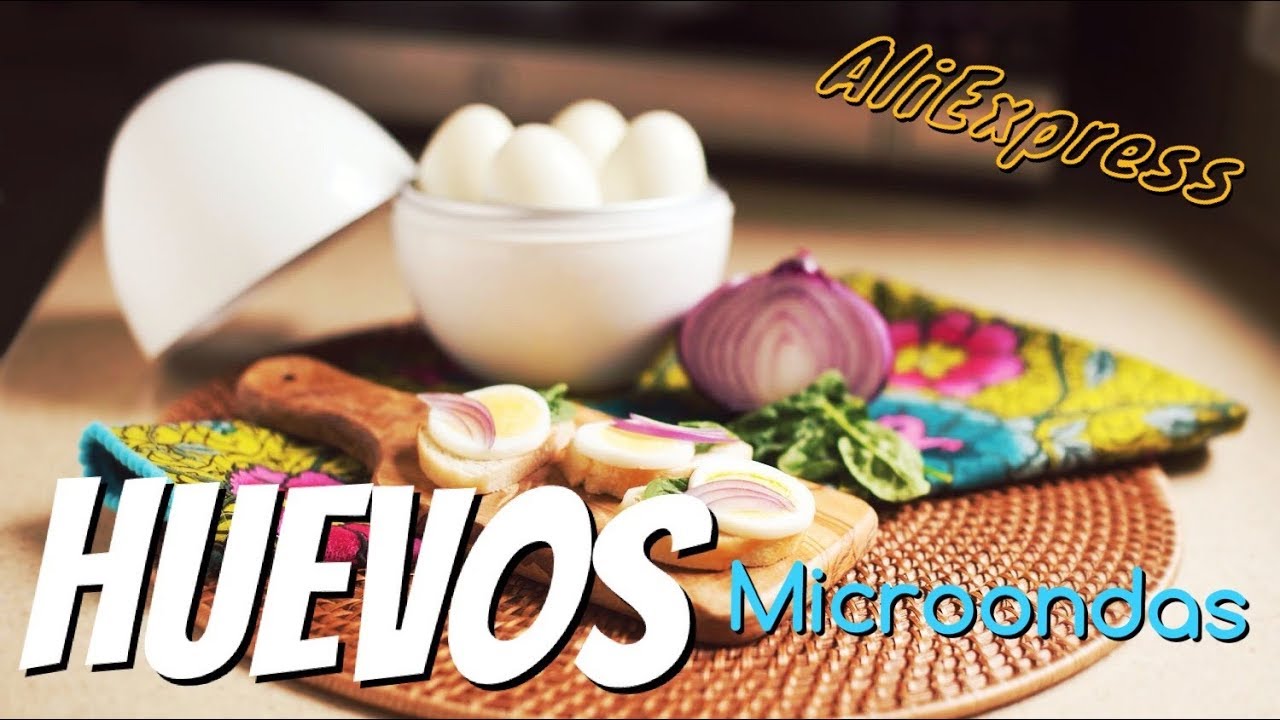 Cocinar huevos en microondas (Aliexpress)