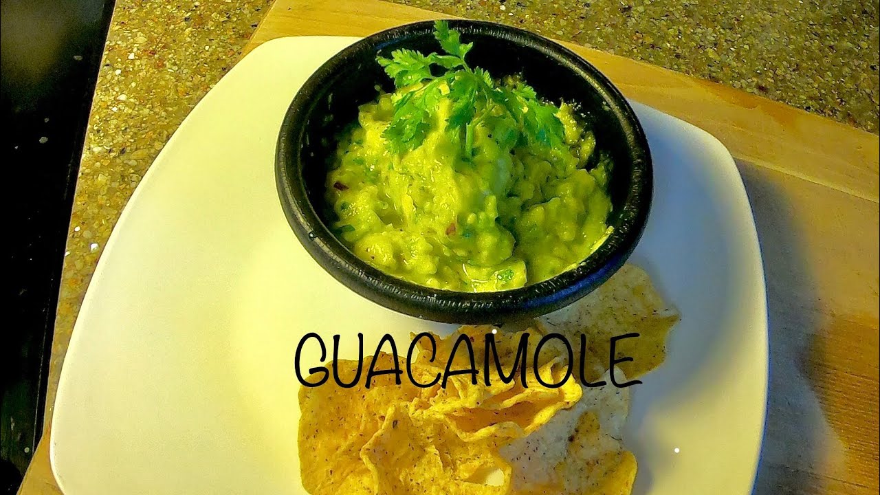 Como hacer Guacamole al estilo mexicano
