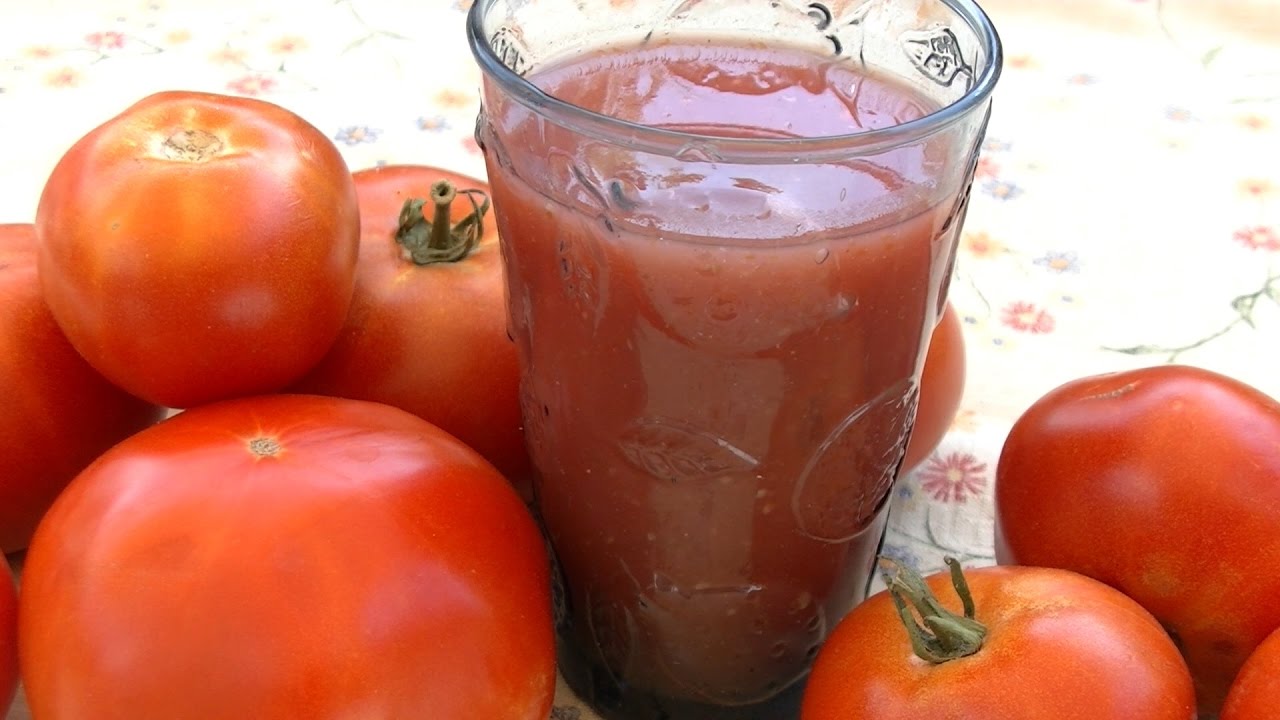 ⭐ Cómo hacer jugo de tomate frio | Zumo de tomate ⭐