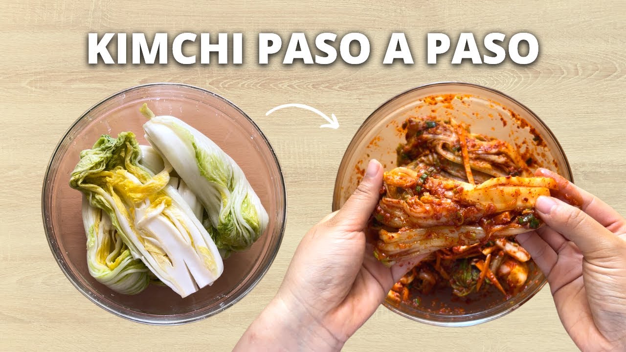 Cómo hacer KIMCHI Coreano en Casa (paso a paso) | Cocina con Coqui