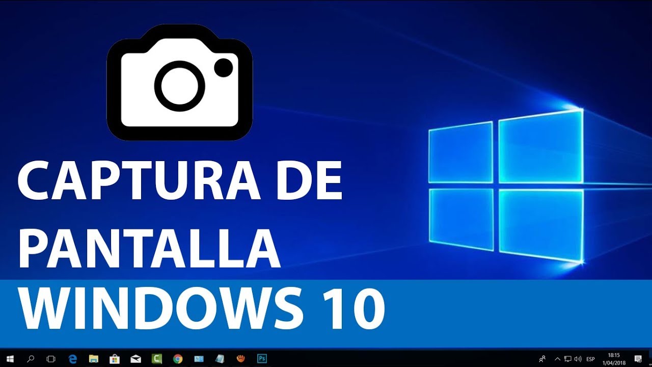 Como hacer una captura de pantalla en windows 10 (Pc, laptop, portatil) - 2019