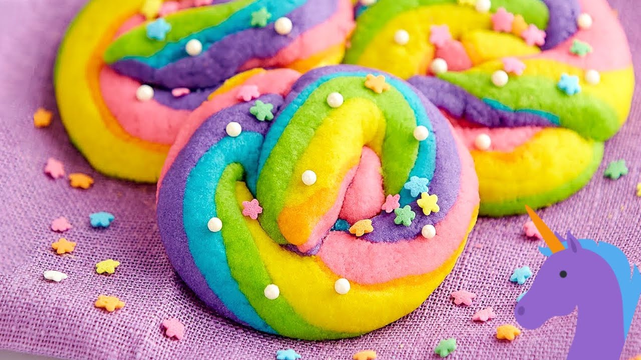 Galletas Arcoiris 🦄 Unicorn Poop Cookies Colour