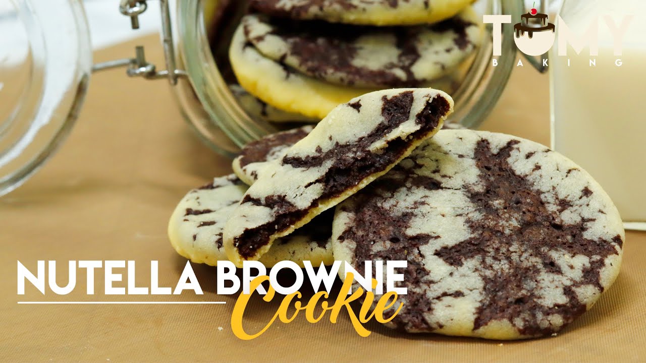 Galletas Brownie Nutella - Galletas Brownie || Tomy Baking「ASMR」