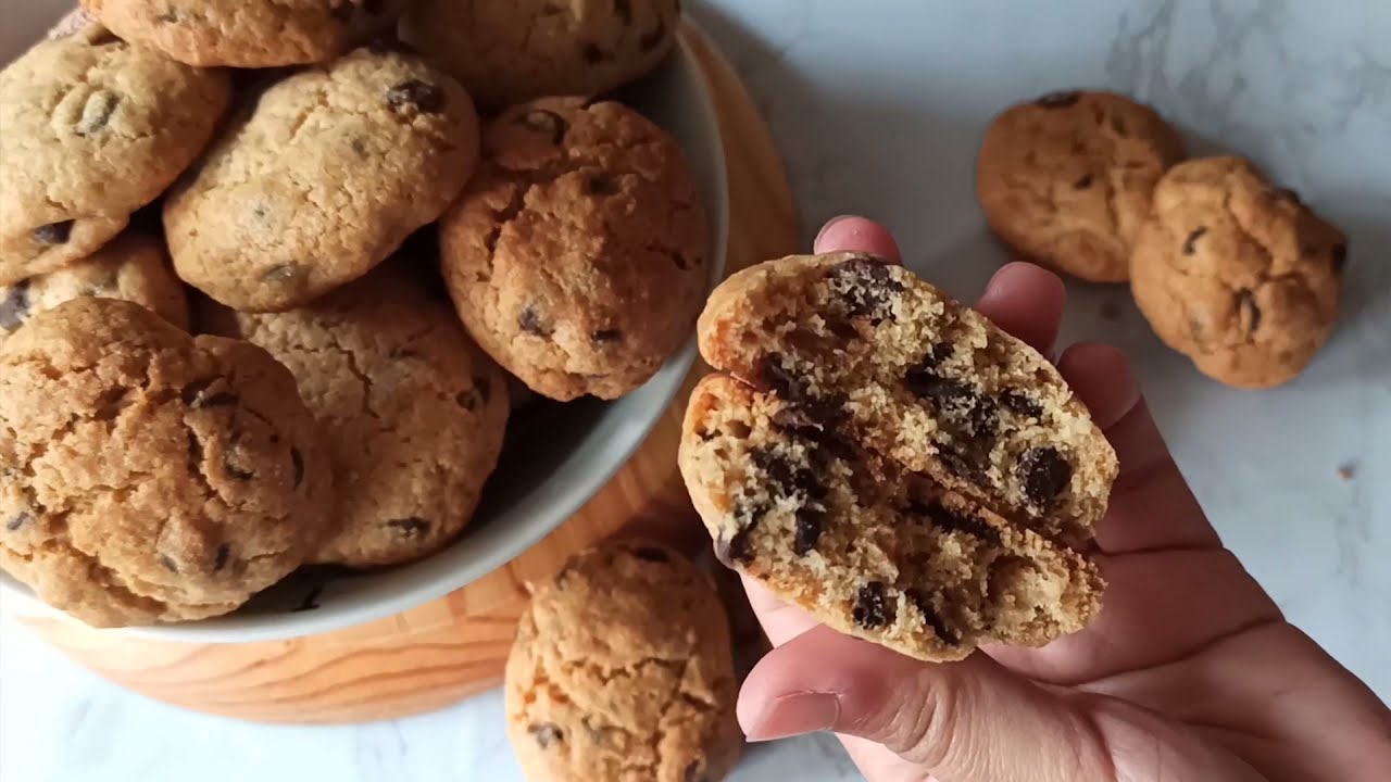 Galletas con chispas de chocolate | Chocolate chips cookies recipe