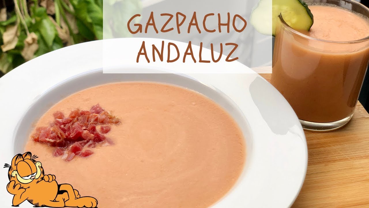 Gazpacho Andaluz 🥒 ¡EL MEJOR GASPACHO!