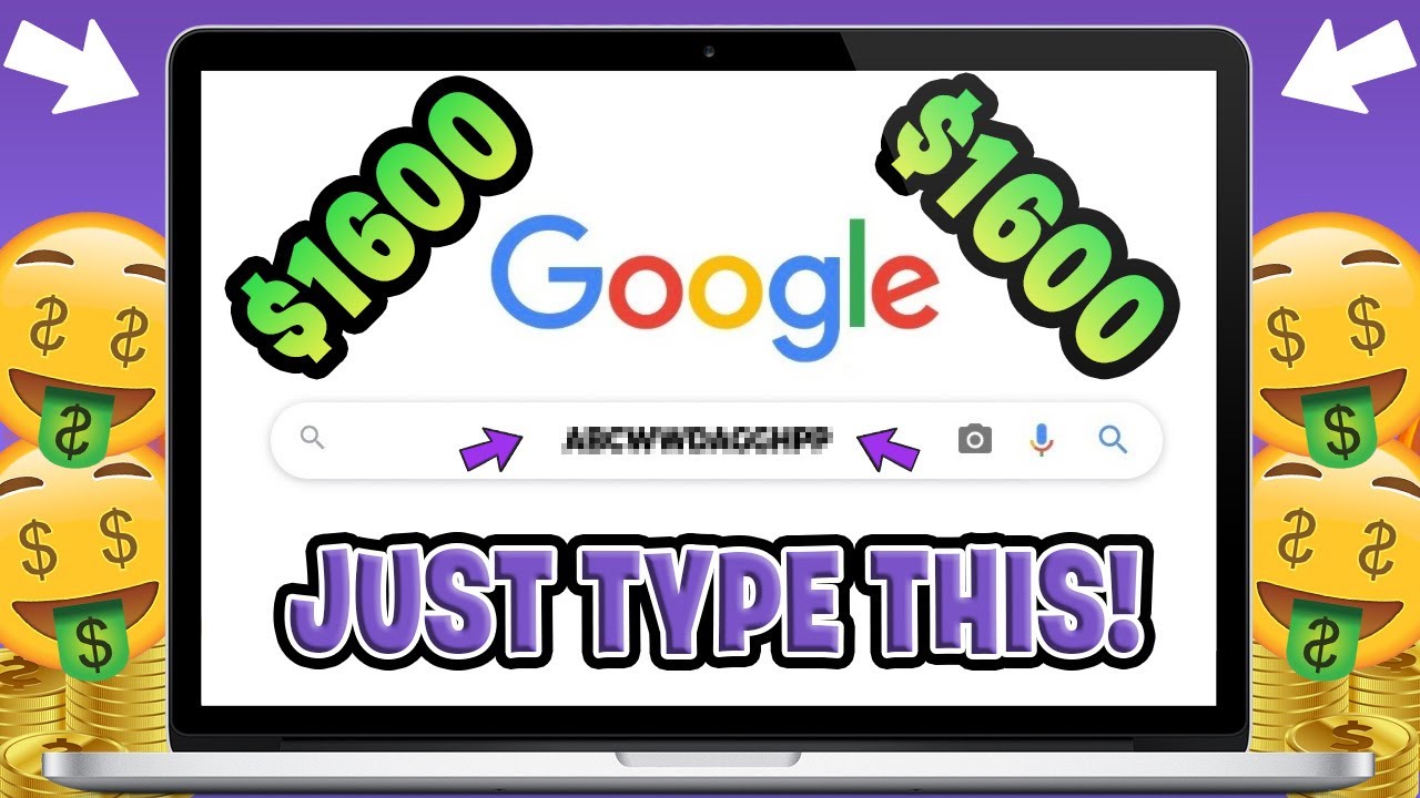 Geben Sie „This“ bei Google ein = Verdienen Sie über 1600 $ (nur 30 MIN!) KOSTENLOS Online Ge...