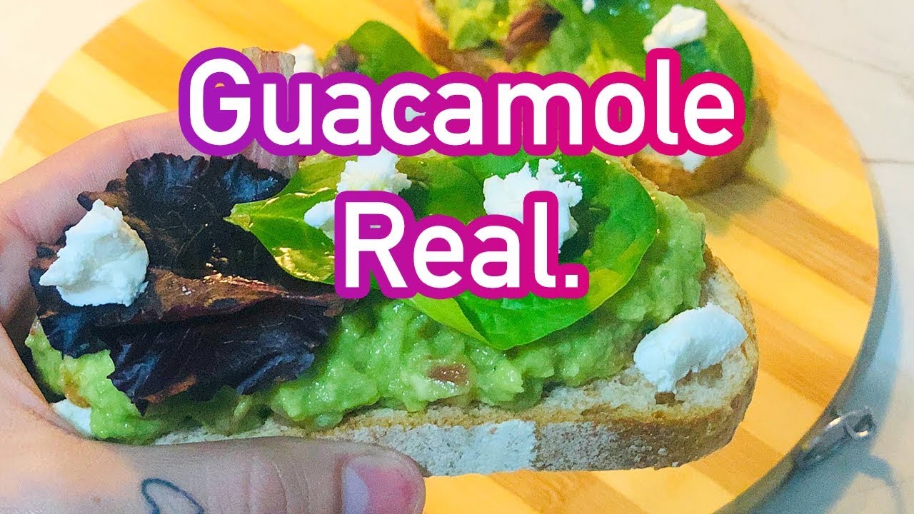 Guacamole Para BAJAR DE PESO - ORIGINAL - RECETA REAL - Claudio Us