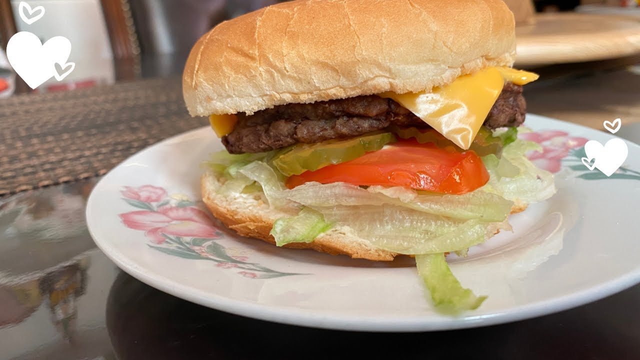 Hamburguesa al estilo americano