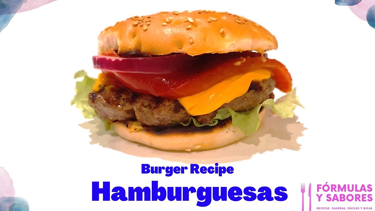 Hamburguesas. Burger tutorial. Hamburgers recipe. Hamburguesa. Burger Recipe. Hamburguesa Casera.