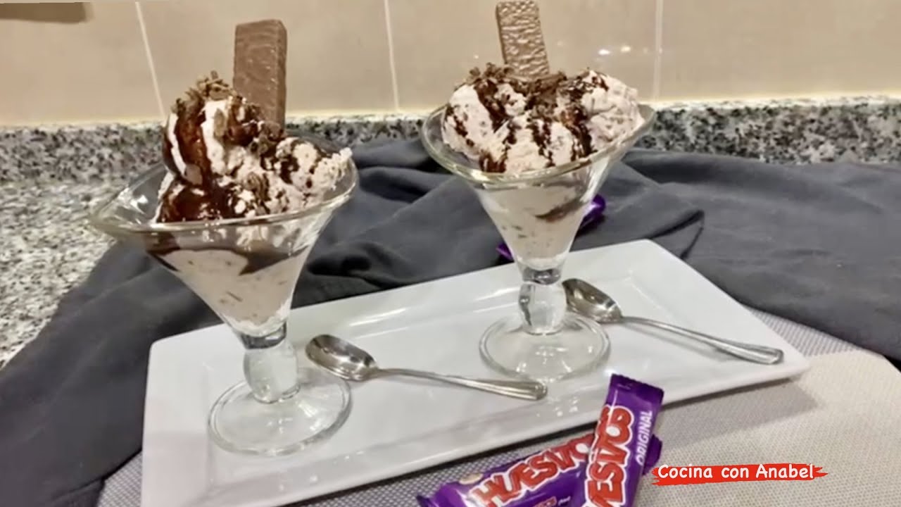 HELADO CASERO DE HUESITOS CON SÓLO 3 INGREDIENTES / SIN HELADERA