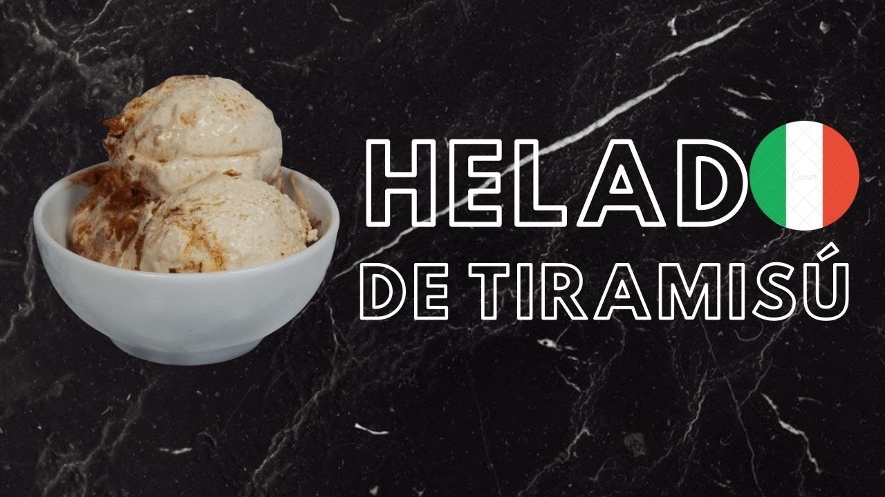 HELADO DE TIRAMISÚ - Receta fácil y paso a paso con la heladera de LIDL