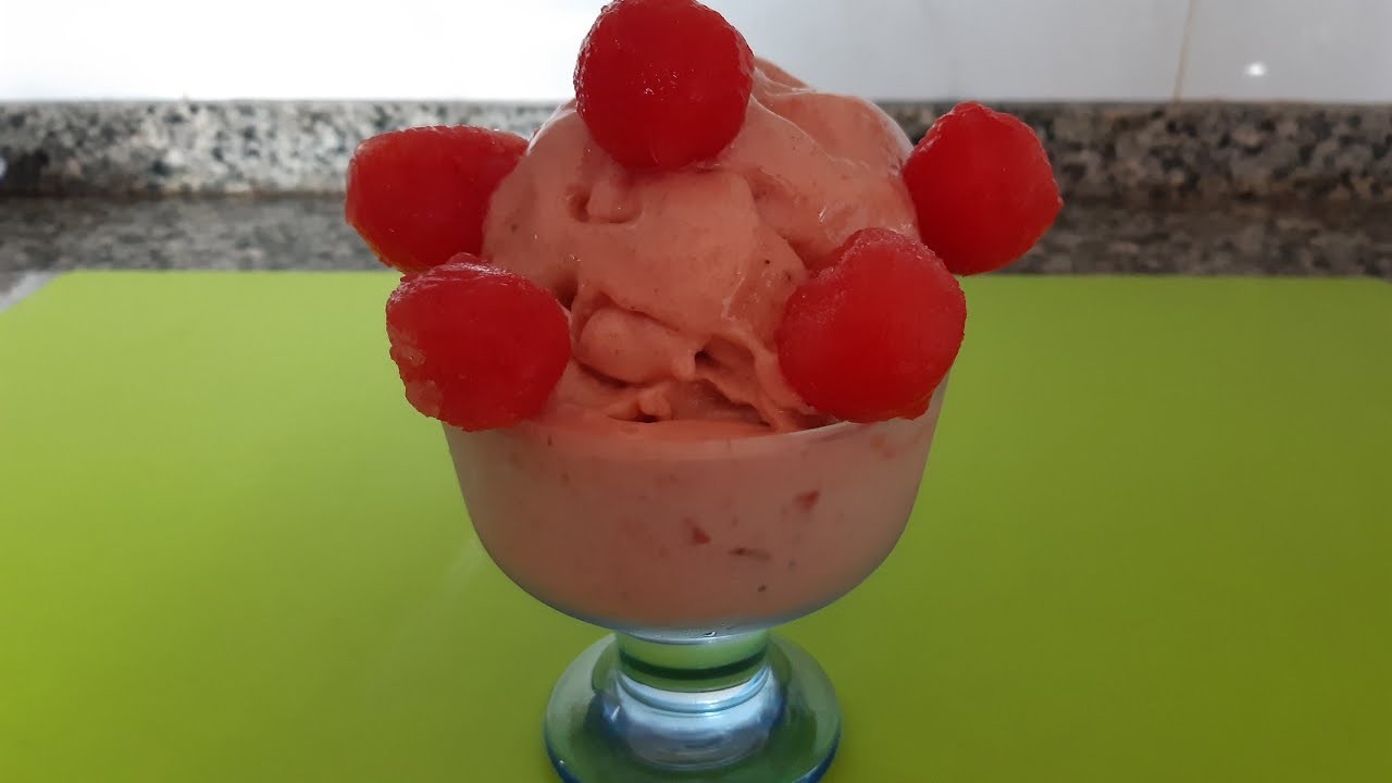 Helado en 1 minuto sin azúcar y nata! solo 2 INGREDIENTES!🍨😋