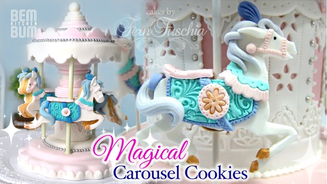 How to Make 3D Magical Carousel Cookies | Merry-Go-Round!