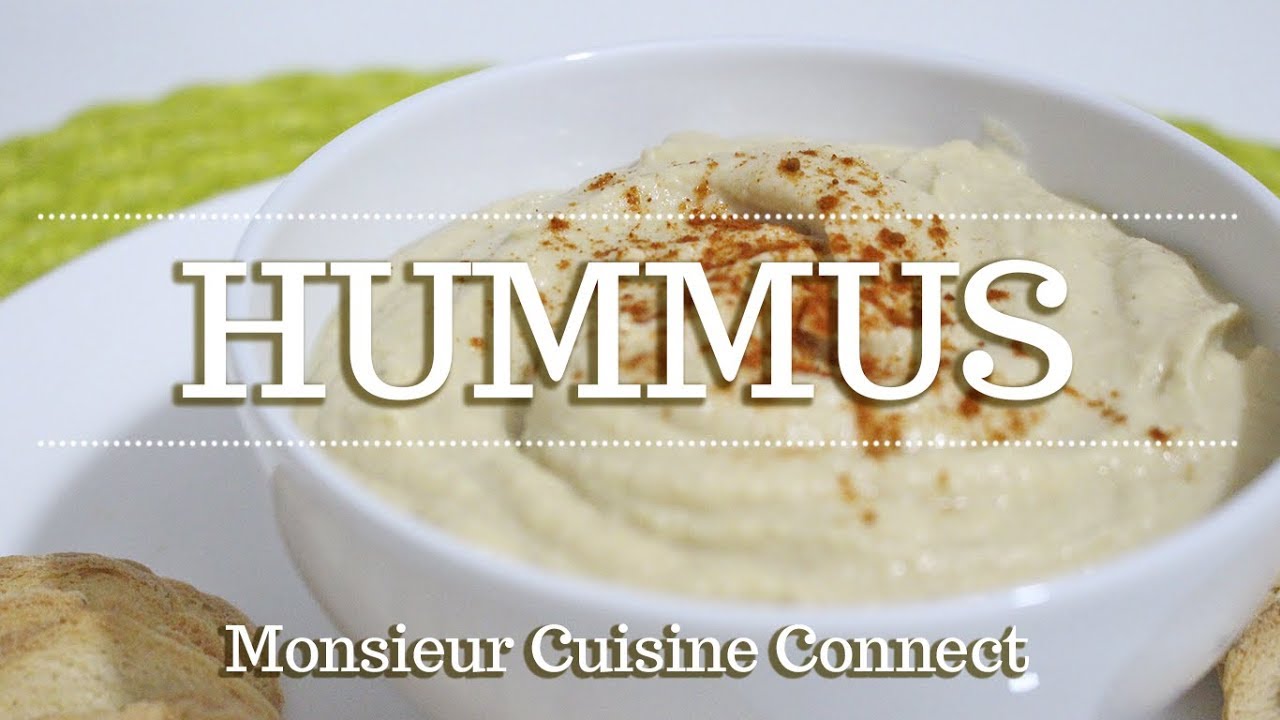 HUMMUS en Monsieur Cuisine Connect | Ingredientes entre dientes