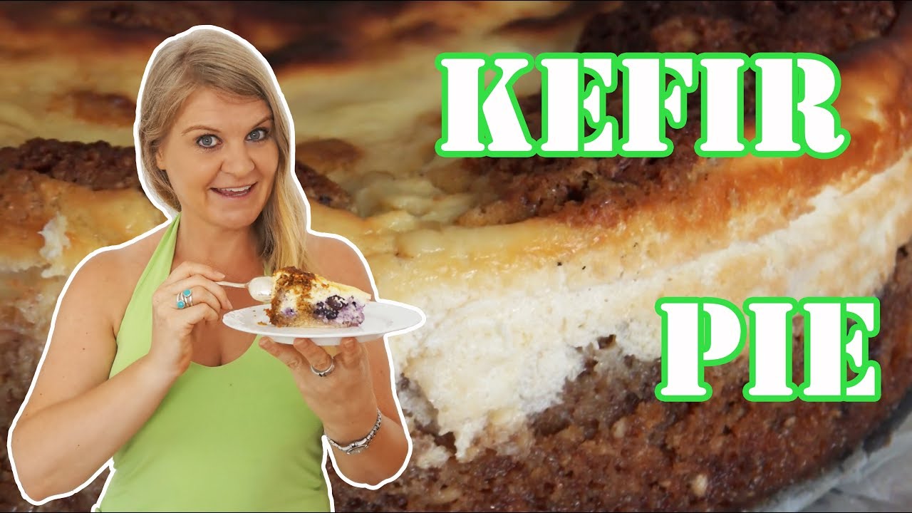 Kefir Pie con arándanos | FACIL y RIQUISIMO 💕 perfecto para el verano! 🎂