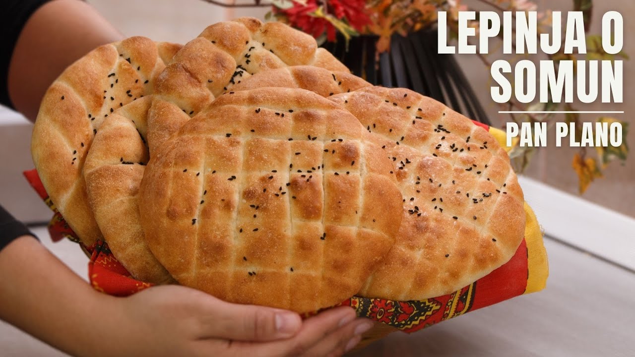 Lepinja o somun, el pan plano de los balcanes ideal para rellenar, para tu negocio o para la casa