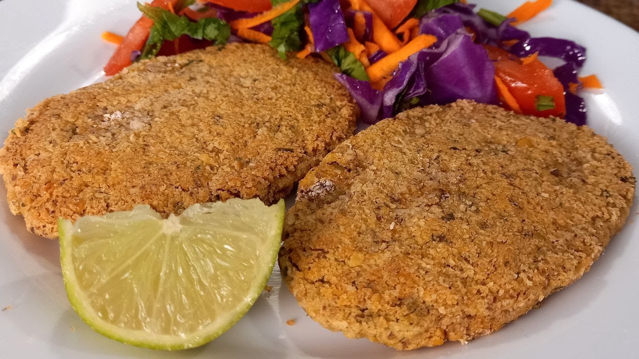 MILANESAS DE GARBANZOS VEGANAS SALUDABLES SIN GLUTEN Crocantes y riquisímas