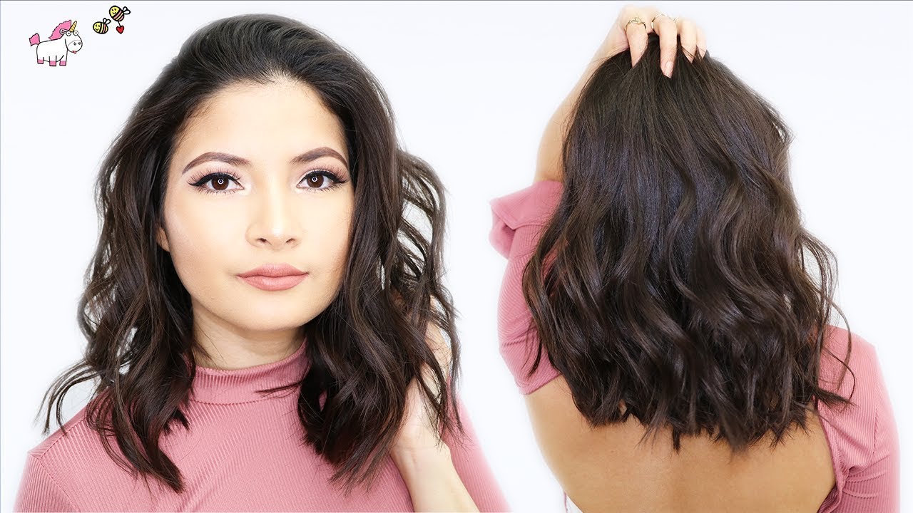 Ondas Sueltas Para Cabello Corto 😍 Facil y Rapido 🦄 Bessy Dressy