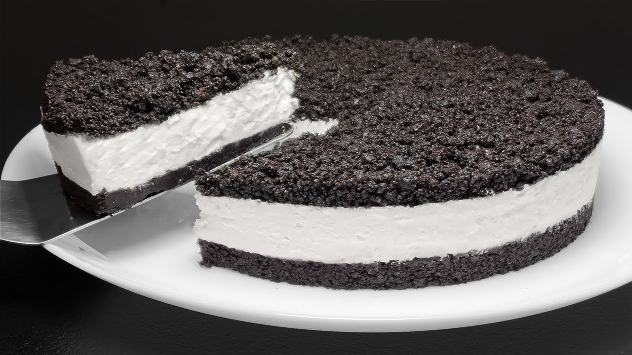 Oreo Schokoladenkuchen nur mit 3 Zutaten! Köstliches Dessert ohne Backen und Kondensmilch