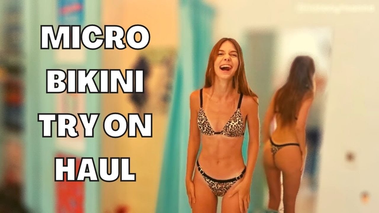 Probamos las Micro Bikinis En Brasil - Bikini Try On Haul 2022 🇧🇷