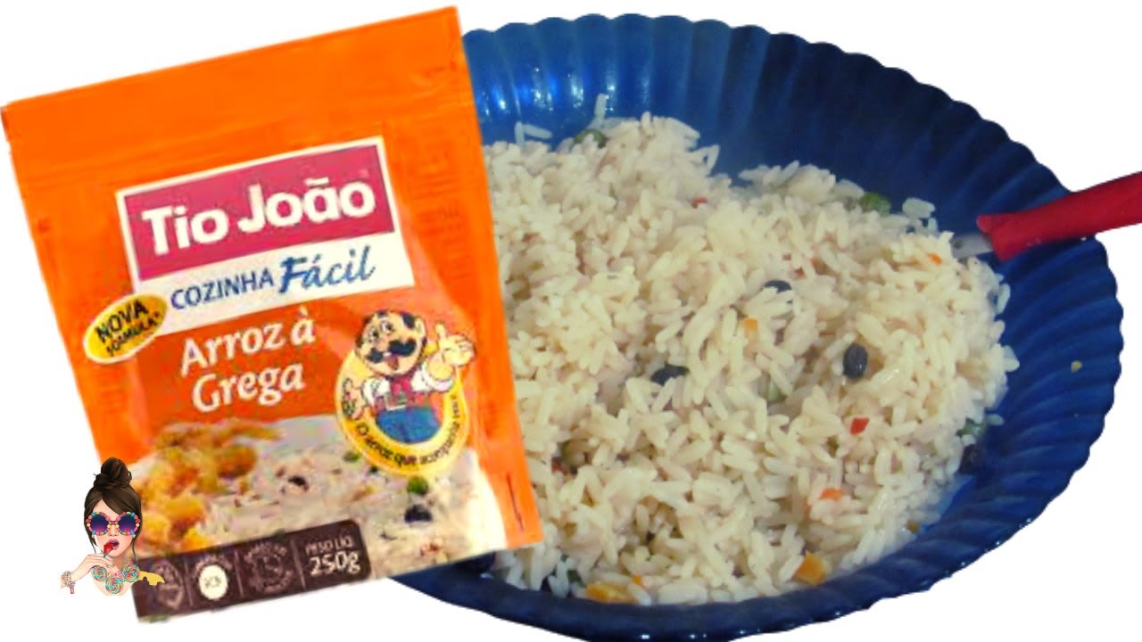 Probé el arroz griego Tío João Cozinha Fácil #05 #VEDAsobrevivendonacozinhaFB #VEDAfatima2022