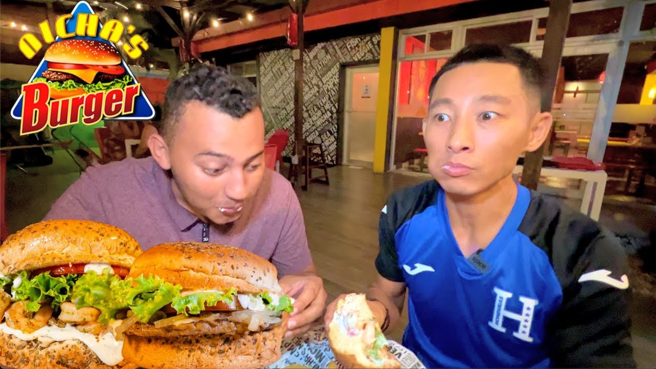 Probé \"las mejores hamburguesas\" de la Ceiba, Honduras | ¿De verdad son tan buenas?
