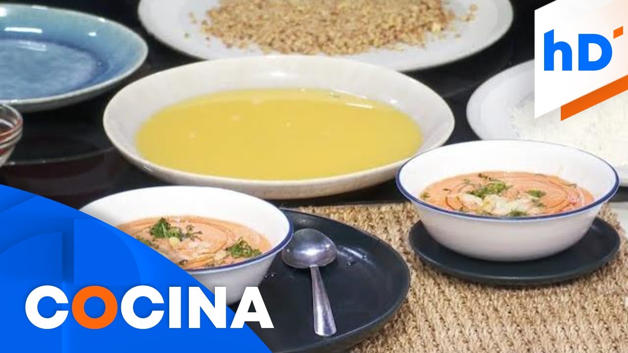 Receta de gazpacho de sandía, una sopa fría de verano | hoyDía | Telemundo