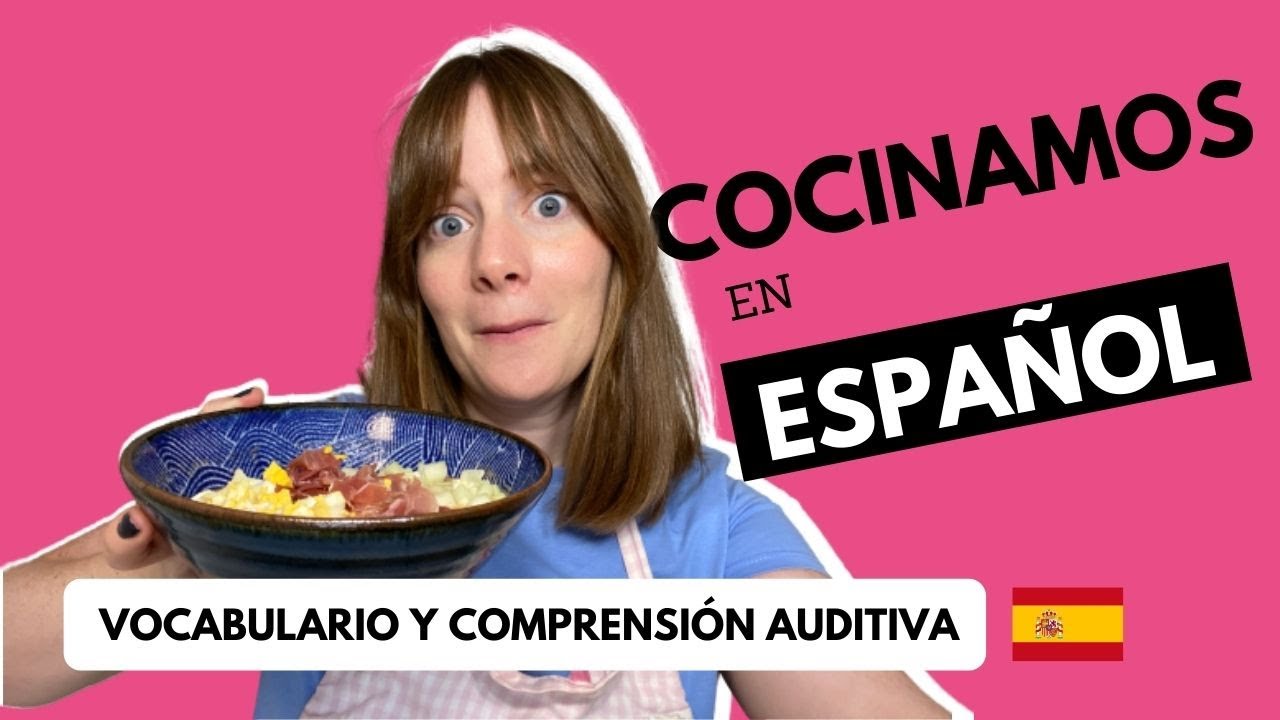 Receta de gazpacho en español- vocabulario-expresiones-comprensión auditiva nivel intermedio B1/B2