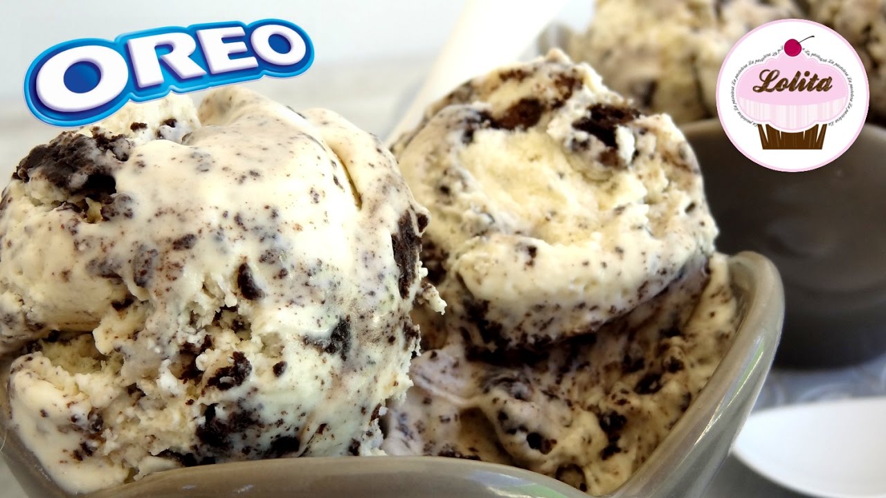 Receta de helado de Oreo | Helado de galletas Oreo fácil | Helado de Oreo sin máquina