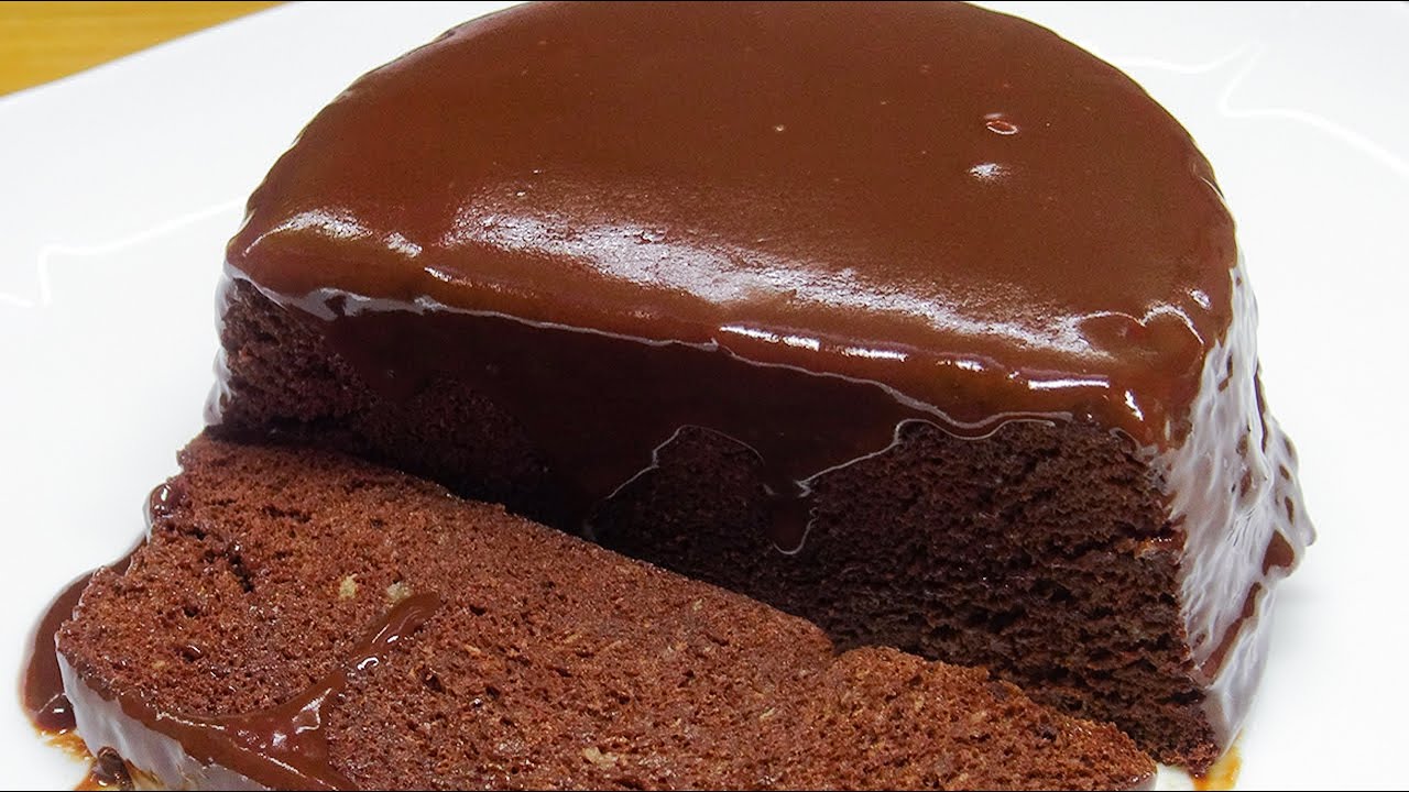 ¡Sin azúcar ni harina! Tarta de chocolate en 5 minutos de preparación #54