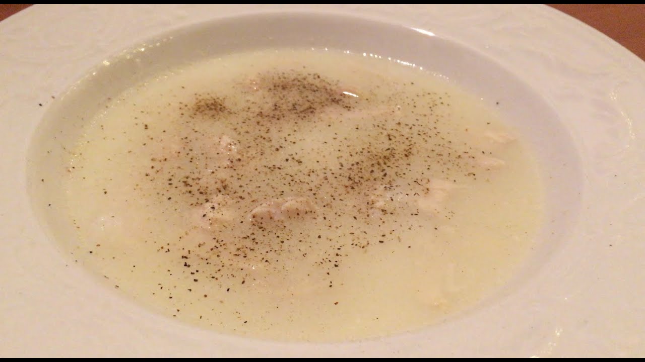 Sopa de caldo de pollo - receta turca