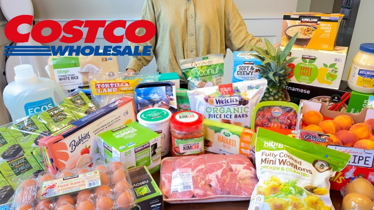SUB) Costco Shop \u0026 Haul / Healthy Grocery Haul / Home Organization/ Korean Food at Costco in the US