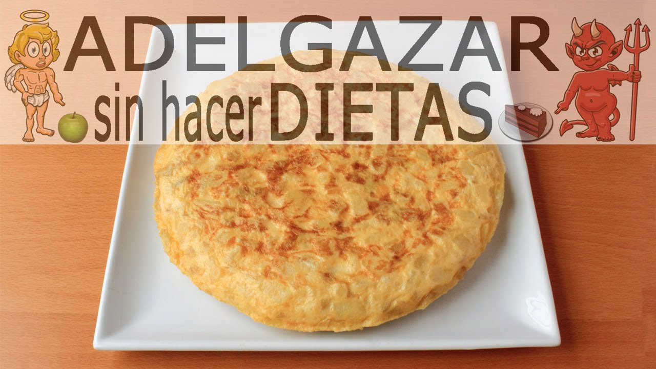 TORTILLA DE PATATAS LIGHT # ADELGAZAR SIN HACER DIETAS