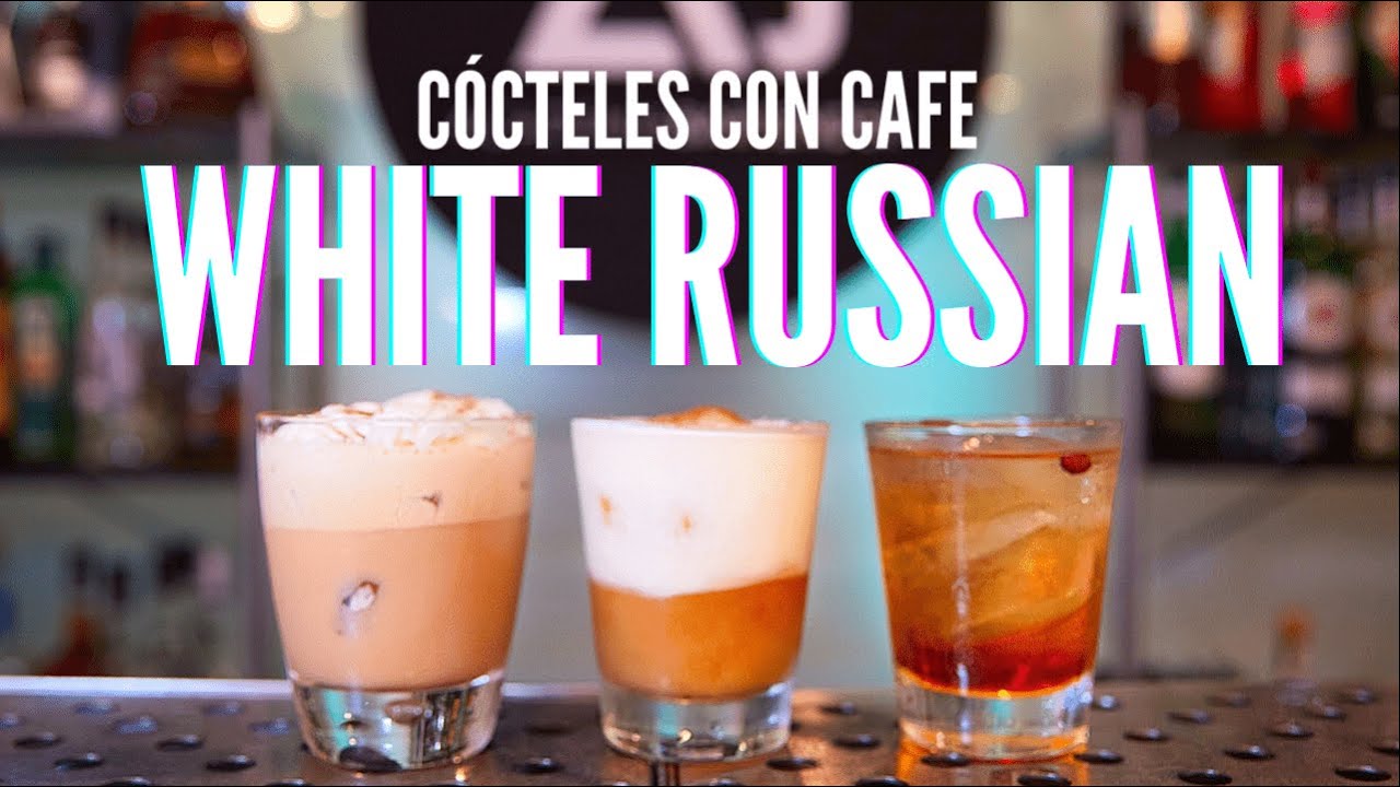 WHITE RUSSIAN | BLACK RUSSIAN | 3 COCTELES CON CAFE Y VODKA | Tragos Fáciles en Casa.