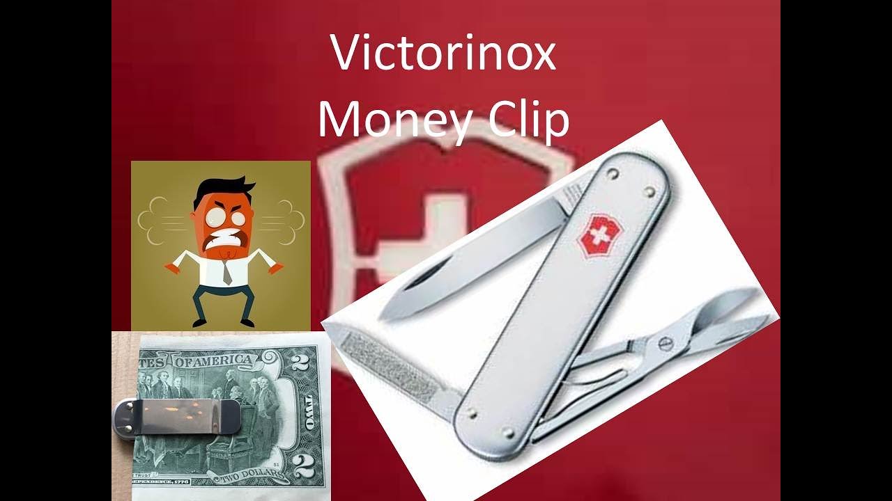 08- Swiss Army Knife: Victorinox Money Clip (subtitulado en 16 idiomas)