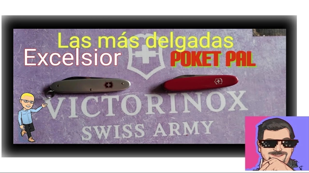 15- Swiss Army Knife: Victorinox Poket Pal y Excelsior (subtitulada)