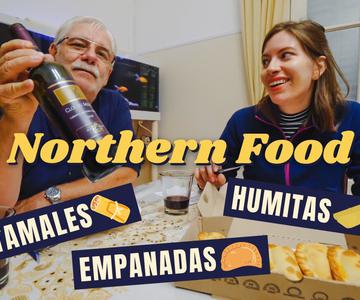 Comida del Norte de Argentina: Empanadas, Humitas + Tamales 🥟 (¡Llovió así que comimos todo el día!)