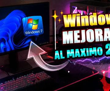 NUEVO⚡ Windows 7 2022 MEJORADO / Maximo RENDIMIENTO / ASPECTO de Windows 11