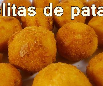 receta BOLITAS DE PAPA | recetas de cocina faciles rapidas y economicas | comidas y cenas ricas