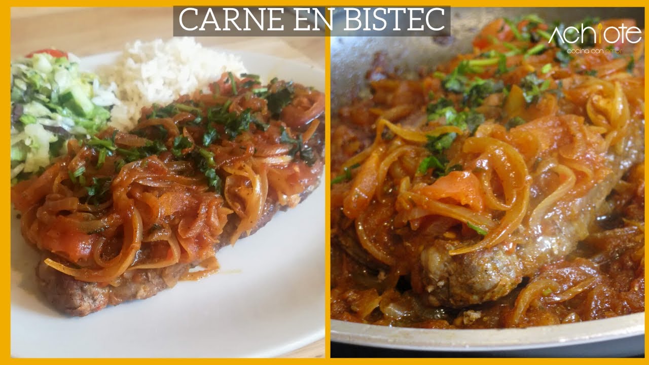CARNE EN BISTEC o en Salsa Criolla| Una receta con muy pocos ingredientes y con un sabor EXQUISITO