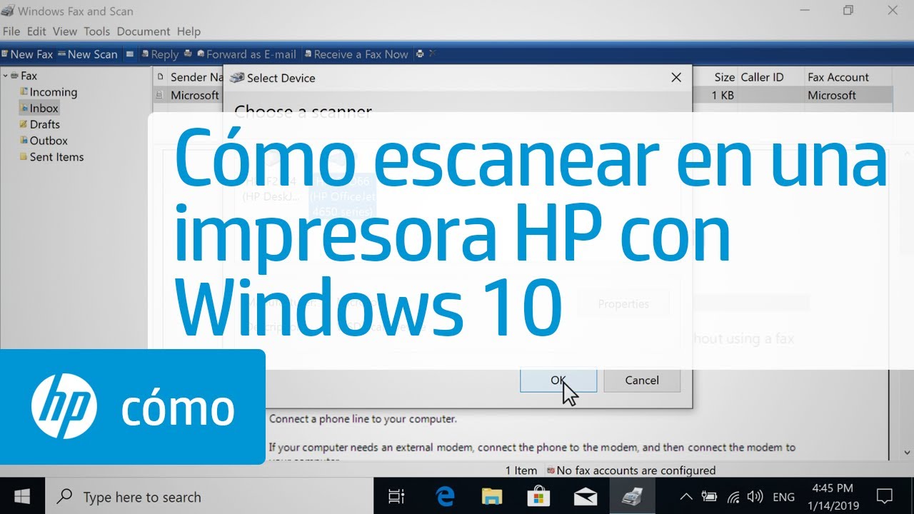 Cómo escanear en una impresora HP con Windows 10 | Impresoras HP | HP Support