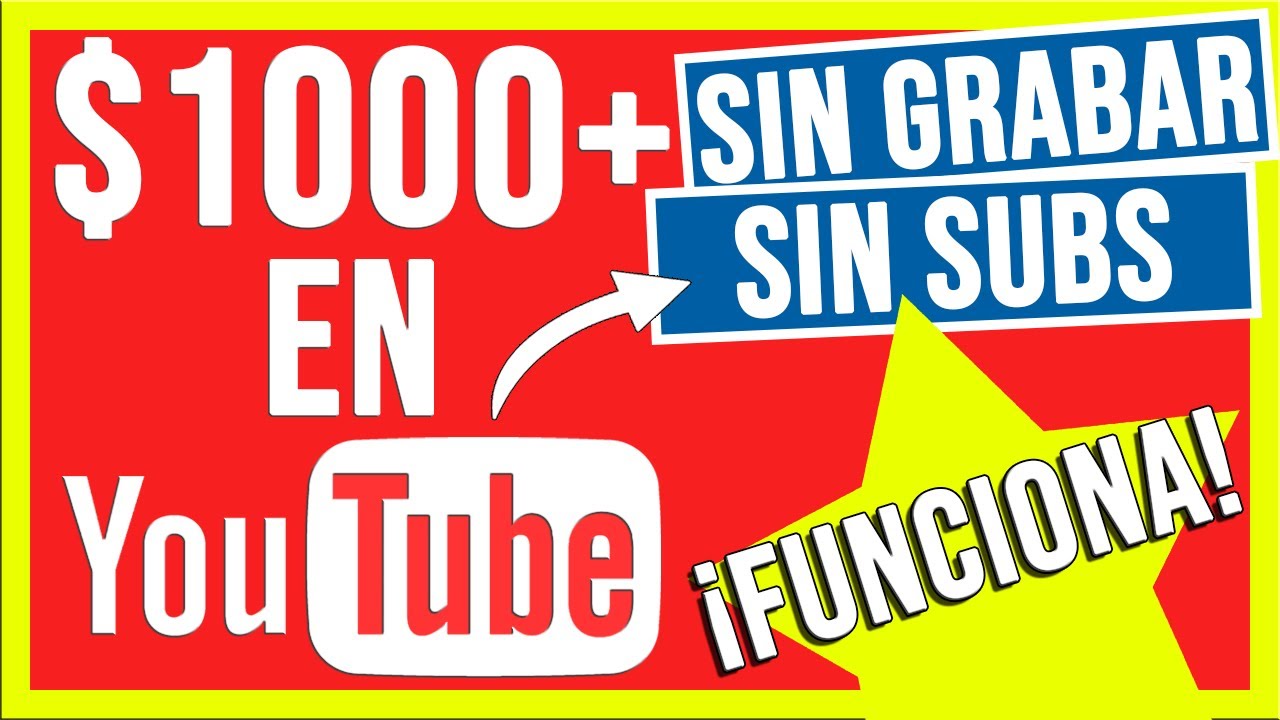 🛑 Como GANAR DINERO en YouTube SIN HACER VIDEOS 2022 (¡FUNCIONA!) Como Ganar Dinero por Internet