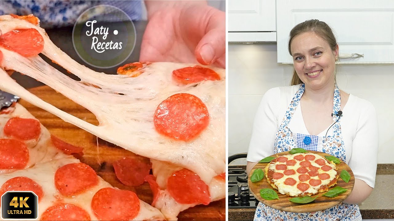 Como hacer PIZZA de PAN de molde (en la Sartén)❗️❗️ Receta facil de 10 minutos! Taty Recetas