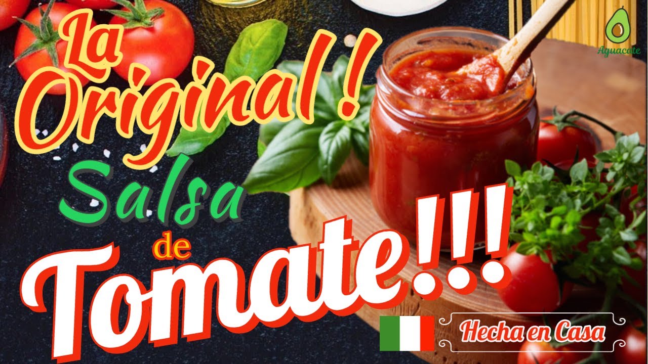Como Hacer Salsa De Tomate Casera Passata Di Pomodoro Italiana