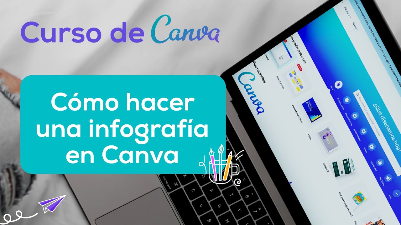 Cómo hacer una infografía en Canva | Curso de Canva