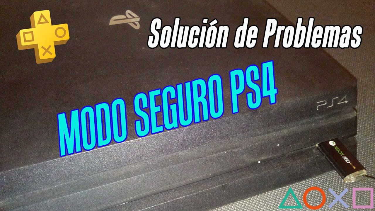 Cómo Reparar o restaurar PlayStation 4 usando las opciones de recuperación | Modo Seguro de PS4