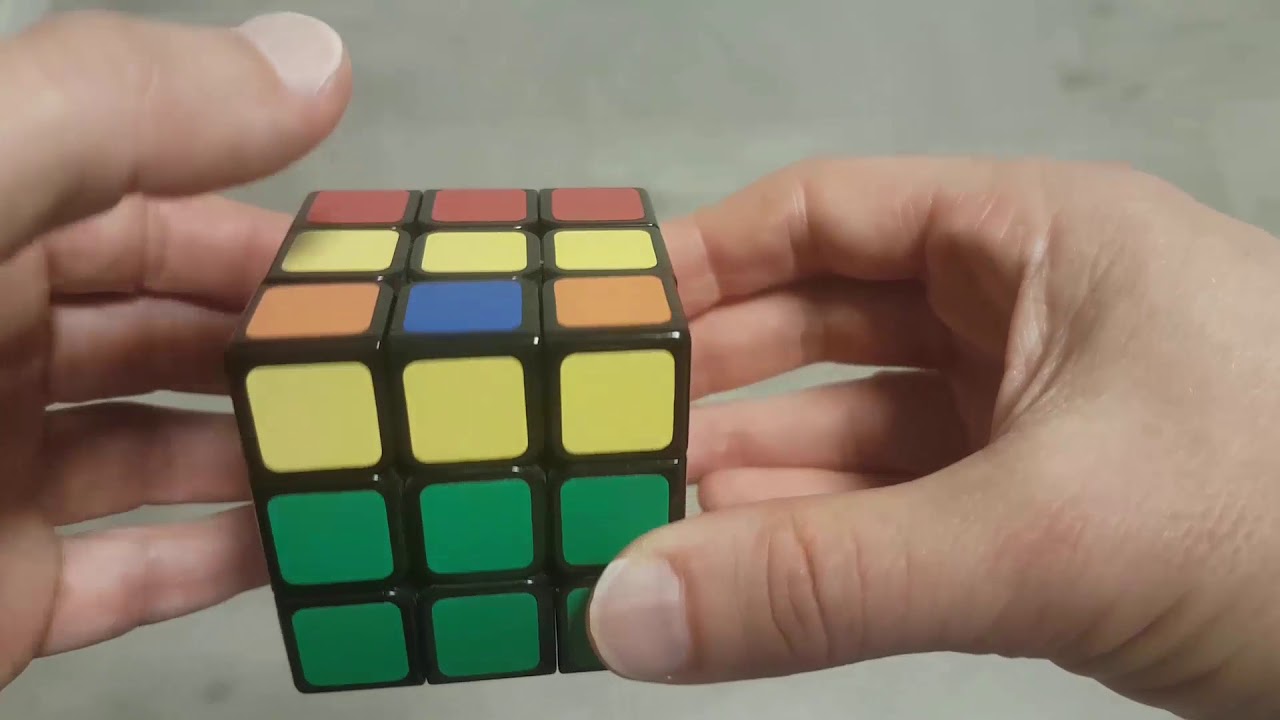Cómo resolver el cubo de Rubik - Parte 5: Cómo crear una cruz después de dos capas completas